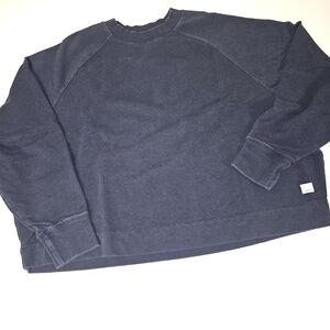 Vuori Rise The Shine Oversized Cropped Crewneck Sweater